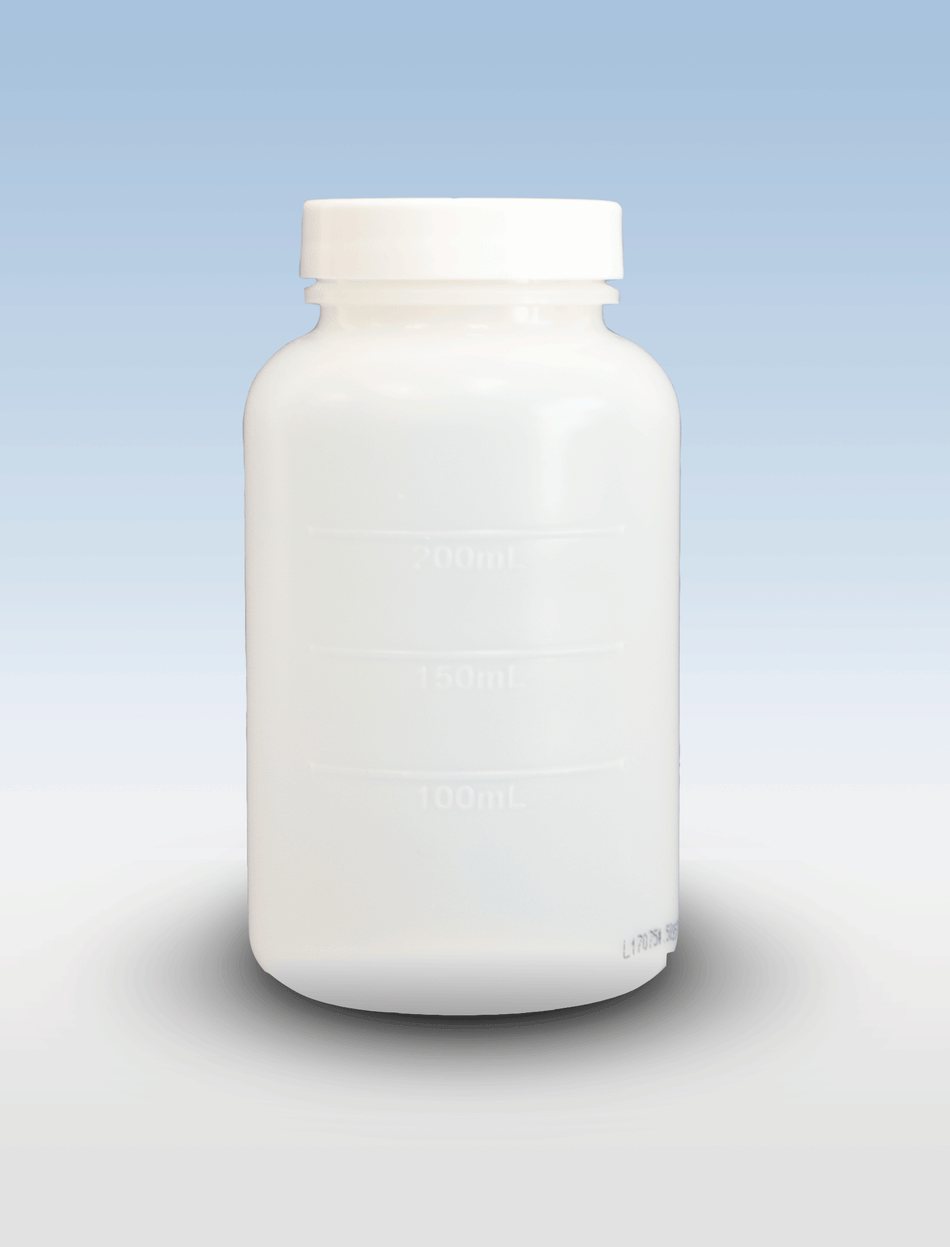 GSA Requirements, 250mL, Sterile Water Sample Bottle with Sodium Thiosulfate for Legionella Testing, CDC method