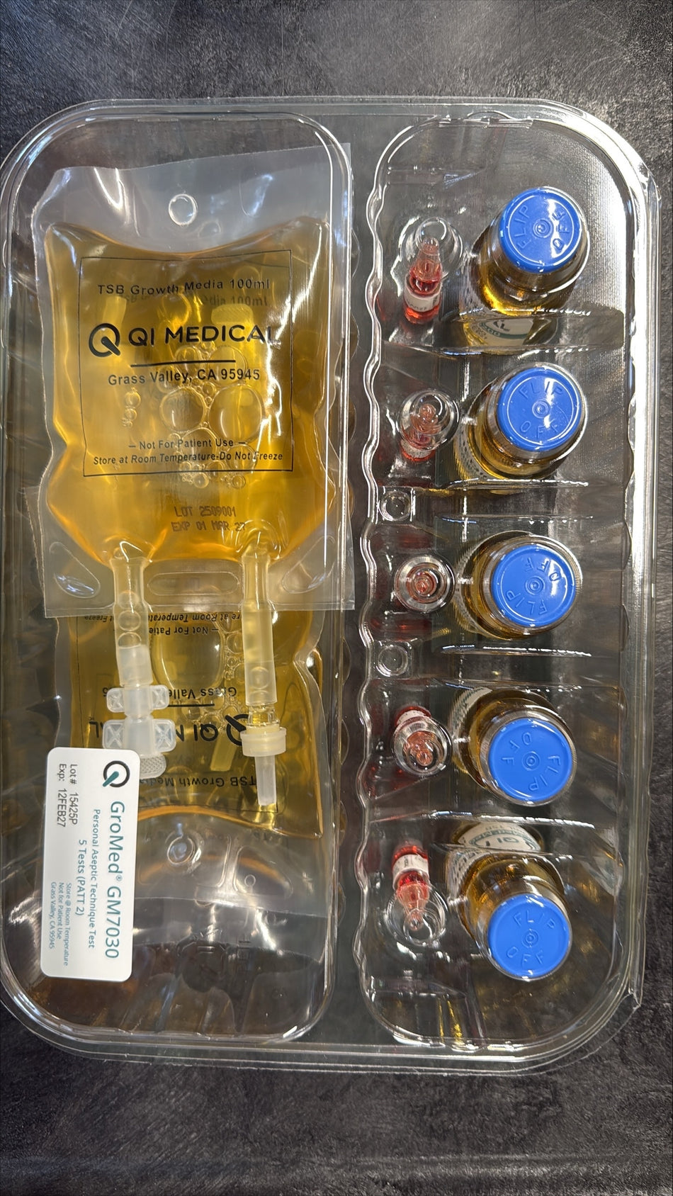 Personal Aseptic Technique Test - 5 Tests