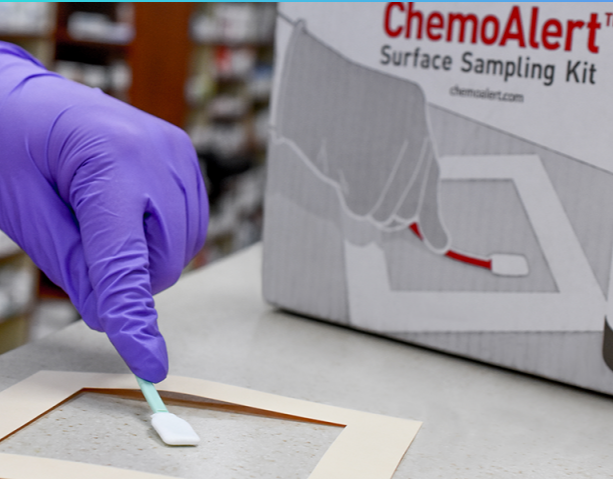 USP <800>, ChemoAlert Testing Kit ONLY, Return shipping included