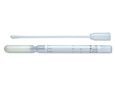 Swab, w/stuarts liquid, SINGLE plastic/rayon tip, 50/pack, Hardy
