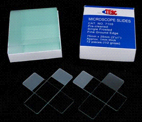 Frosted Glass Slides (Box of 72)