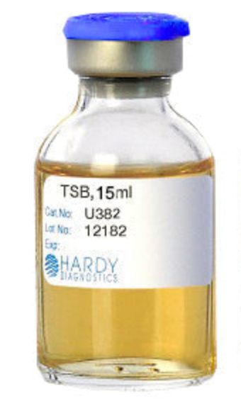 TSB 20 mL vial, USP, 15mL, EACH